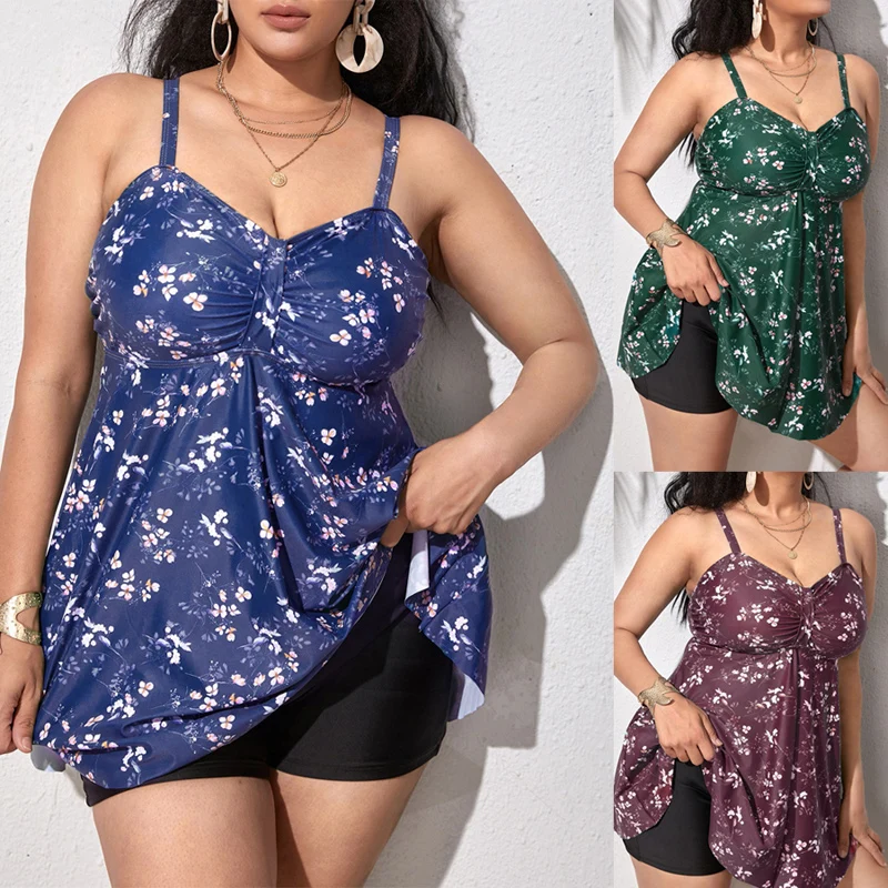 New 2023 Plus Size 6XL 8XL Women Print Tankini Swimwear Swimsuit Female Bikinis Large Size Swimming Bathing Suit Beachwear
New 2023 Plus Size 6XL 8XL Women Print Tankini Swimwear Swimsuit Female Bikinis Large Size Swimming Bathing Suit Beachwear