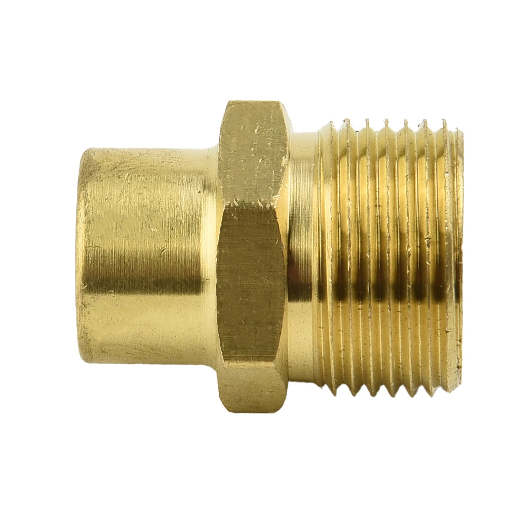 Brand New Durable High Quality Accessories Brass Adapter Pressure Washer Energy Saving M22 X 1/4\" NPT Female Plug
Brand New Durable High Quality Accessories Brass Adapter Pressure Washer Energy Saving M22 X 1/4\" NPT Female Plug