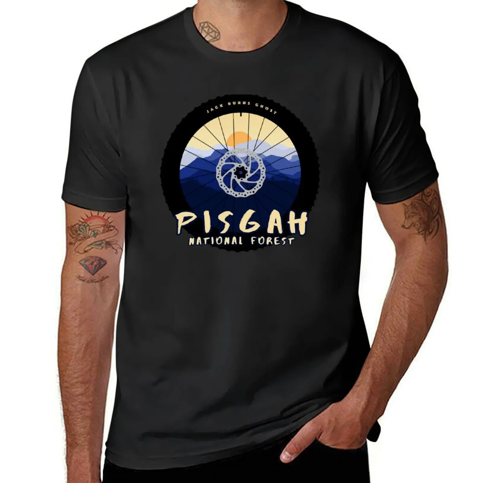 Футболка Pisgah с национальным лесным горным велосипедом, летняя одежда больших размеров, Мужская футболка
Футболка Pisgah с национальным лесным горным велосипедом, летняя одежда больших размеров, Мужская футболка