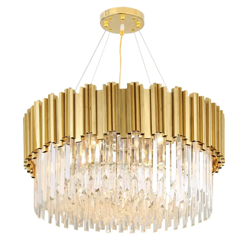 Luxury Crystal Led Chandeliers For Living Room Dining Bedroom Adjustable Metal Hanging Lamp Indoor Lighting Lamparas Fixture
Luxury Crystal Led Chandeliers For Living Room Dining Bedroom Adjustable Metal Hanging Lamp Indoor Lighting Lamparas Fixture