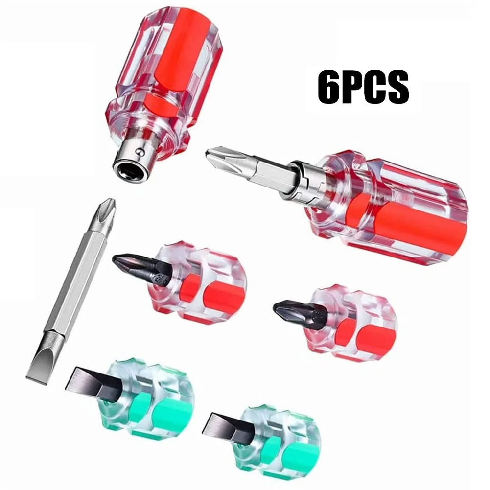 6Pcs Mini Screwdriver Flat Head /Cross-Head/2-in-1 Interchangeable Screwdriver Bit For Repairing Sewing Machines Screwdrivers
6Pcs Mini Screwdriver Flat Head /Cross-Head/2-in-1 Interchangeable Screwdriver Bit For Repairing Sewing Machines Screwdrivers