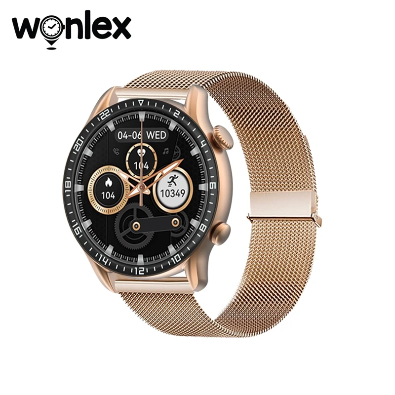 

Wonlex DW13 Women Smart Watches BT Phone Call Lady Fashion Wrist Watch Sleep Monitor Calories Pedometer Bracelet Wristband