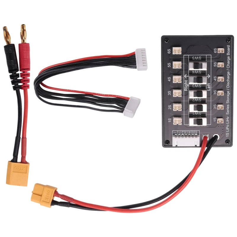 Зарядная плата 1S Lipo/li-ion/Lihv/Lifebattery Series с балансирующим кабелем 6S и штекером 4,0 мм типа «банан» к кабелю «папа» XT60
Зарядная плата 1S Lipo/li-ion/Lihv/Lifebattery Series с балансирующим кабелем 6S и штекером 4,0 мм типа «банан» к кабелю «папа» XT60