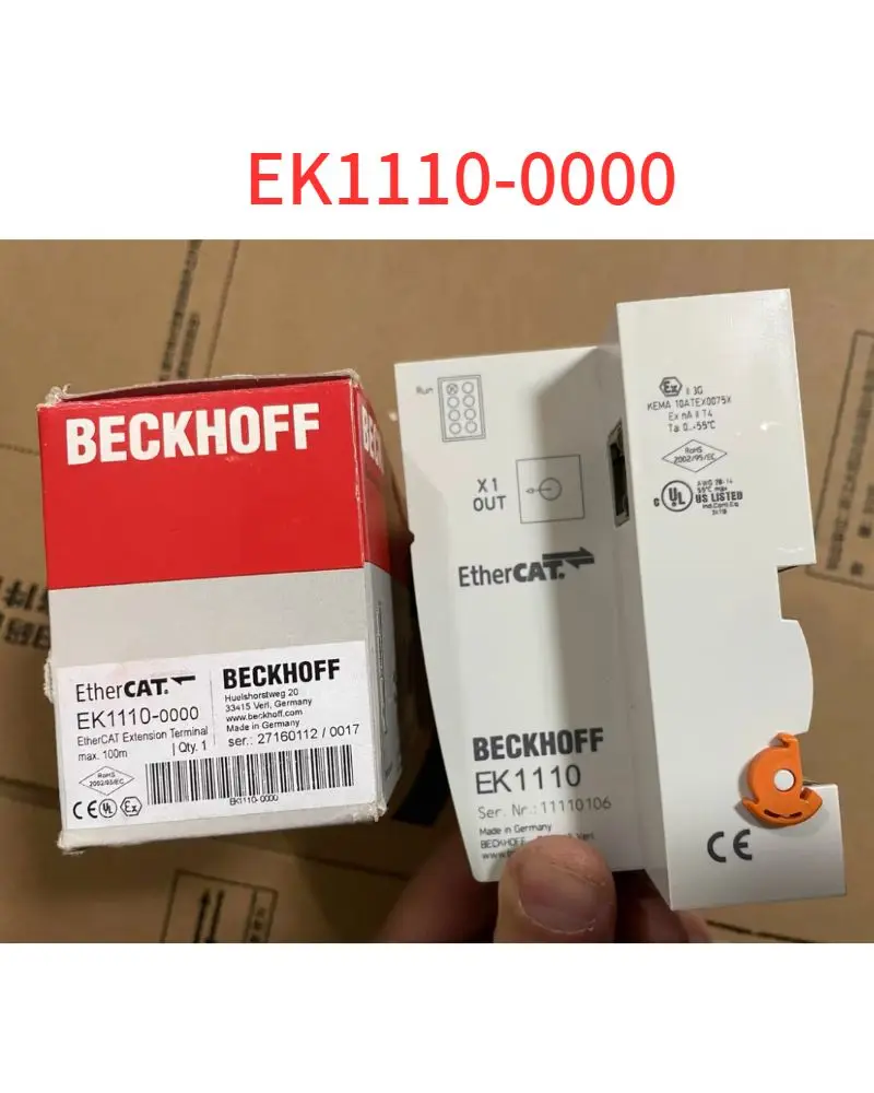 

Module EK1110-0000, new with packaging only open
