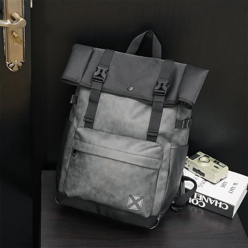 Man Laptop Bag Free Shipping Retro Backpacks for Men Leather Travel Bag Fashion Men's School Bag Male Business Backpack
Man Laptop Bag Free Shipping Retro Backpacks for Men Leather Travel Bag Fashion Men's School Bag Male Business Backpack