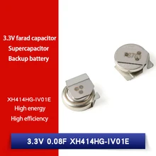 Original farad capacitor 3.3V 0.08f xh414hg-iv01e backup battery / 2 super capacitors
Original farad capacitor 3.3V 0.08f xh414hg-iv01e backup battery / 2 super capacitors