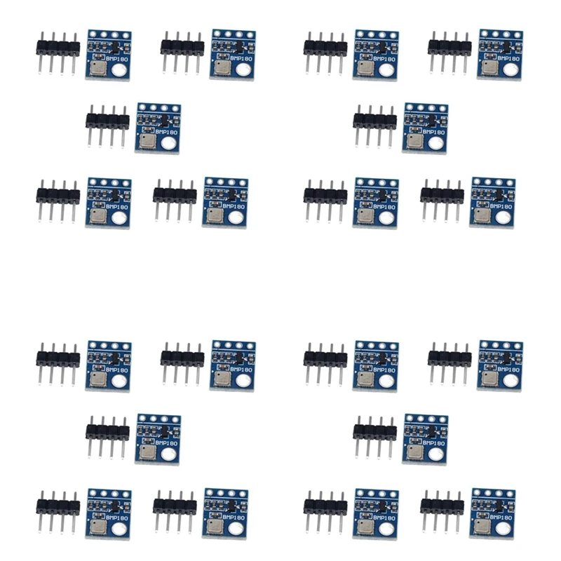 

20Pcs GY-68 BMP180 Barometric Pressure Temperature Sensor Module Replace BMP085