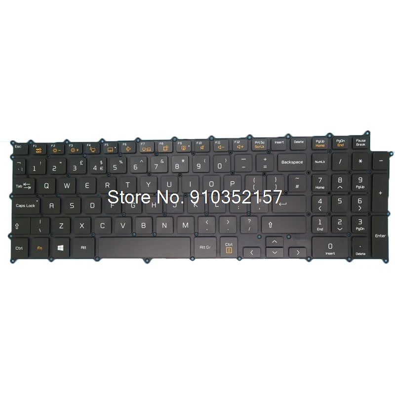 

UK Backlit Keyboard For LG 17Z90N 17Z90N-V 17Z90N-N 17Z90N-R 17Z90N-V.AA75A3 17Z90N-N.APW9U1 17Z90N-N.APS8U1 United Kingdom