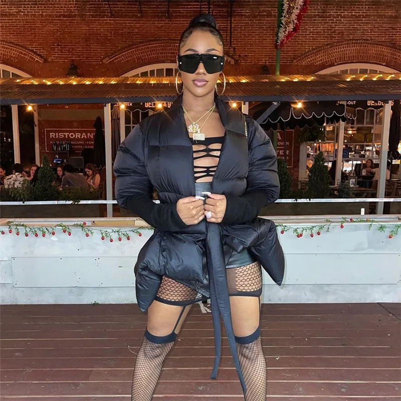 2023 Autumn and Winter Women's New Personalized Lace-up Warm Thick Fashion Solid Color Cotton-padded Jacket Coat
2023 Autumn and Winter Women's New Personalized Lace-up Warm Thick Fashion Solid Color Cotton-padded Jacket Coat