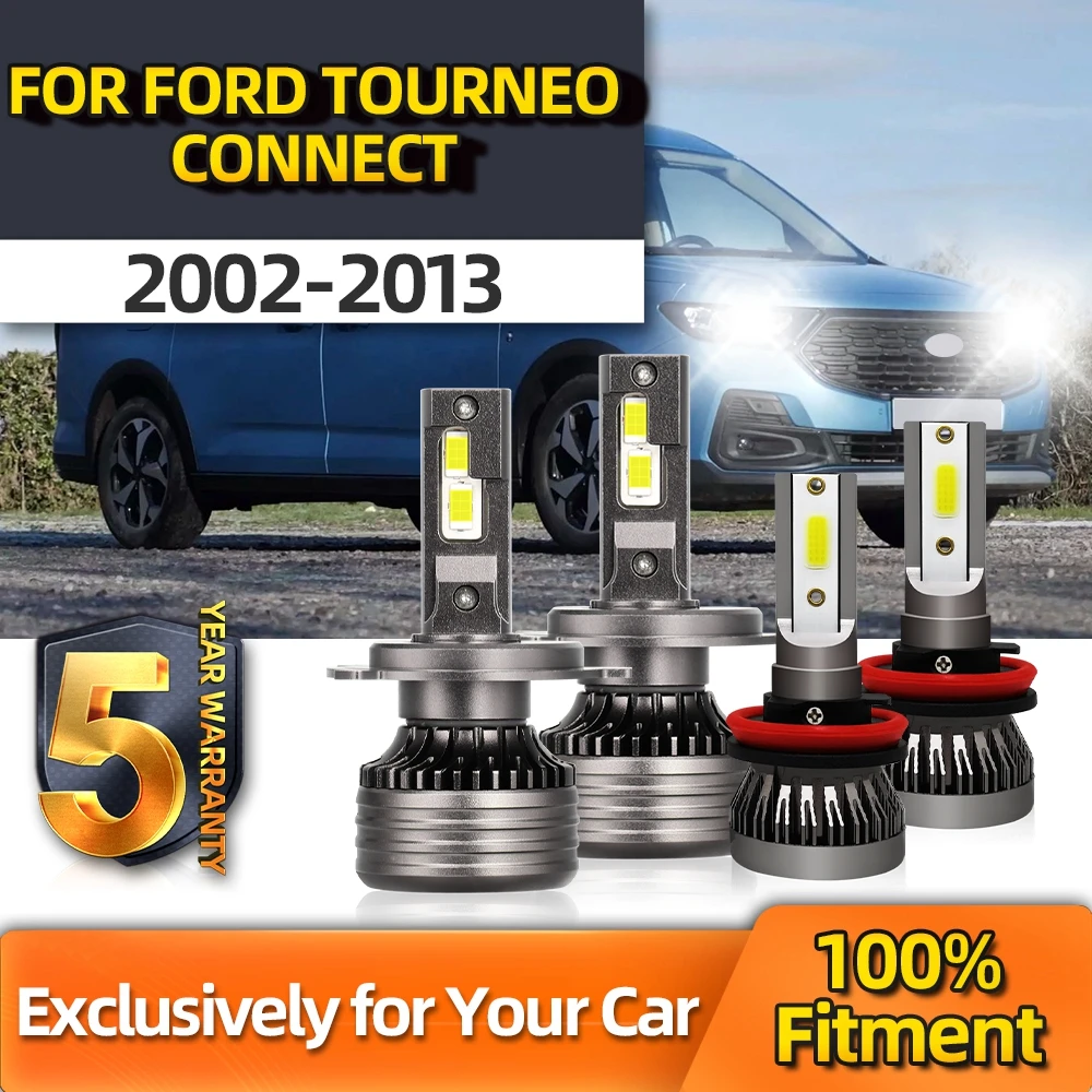 Crossfox 4x LED Headlight Bulbs High&Low All In One H4 Fog Lamp H11 12V 24V Car Headlamp Kit For Ford Tourneo Connect 2002-2013
Crossfox 4x LED Headlight Bulbs High&Low All In One H4 Fog Lamp H11 12V 24V Car Headlamp Kit For Ford Tourneo Connect 2002-2013