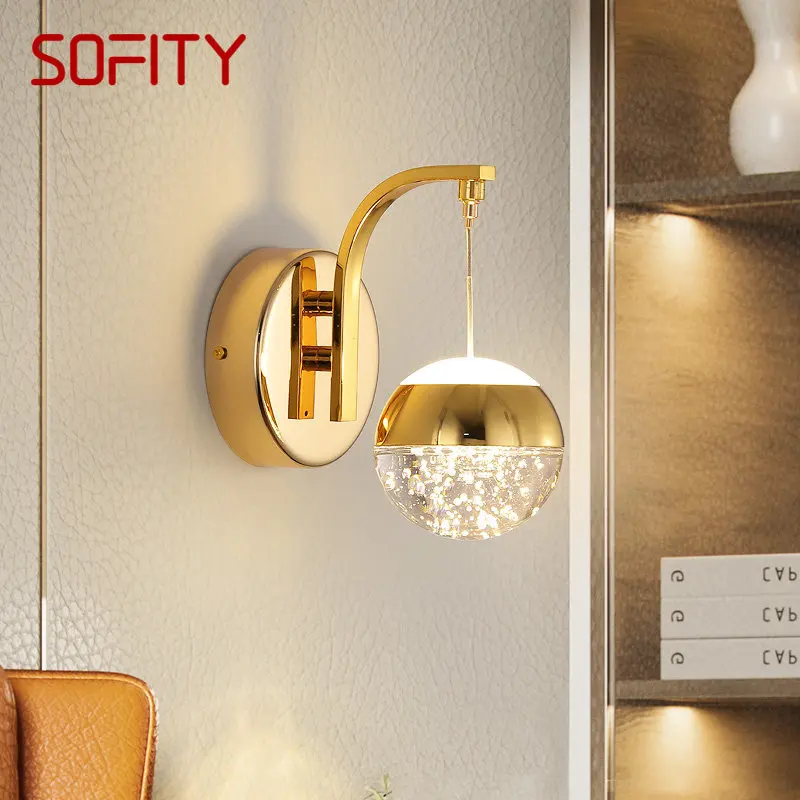 AFRA Nordic Wall Lamp Simple Crystal Bubble Sconce Light LED Fixtures For Home Living Room Bedroom Decorative
AFRA Nordic Wall Lamp Simple Crystal Bubble Sconce Light LED Fixtures For Home Living Room Bedroom Decorative