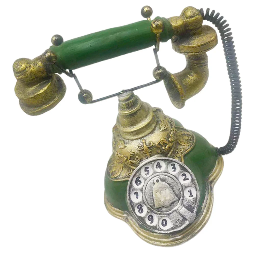 Green Home Decors Crafts Cell Phone Vintage Rotary Model Room Retro Desk Toy Resin
Green Home Decors Crafts Cell Phone Vintage Rotary Model Room Retro Desk Toy Resin