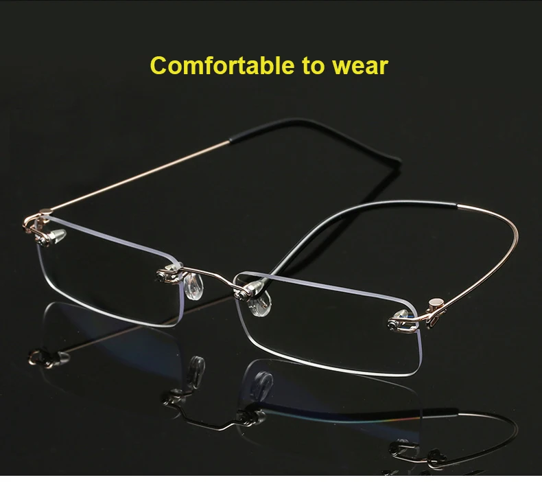 Men's Anti Blue Light Blocking Reading Glasses Cut Frameless Metal HD Lens Eyewear Women Prescription Presbyopic Glasses +400 27 Mallzona S33c16e710809490b84e06043938478b33 Men's Anti Blue Light Blocking Reading Glasses Cut Frameless Metal HD Lens Eyewear Women Prescription Presbyopic Glasses +400 Mallzona