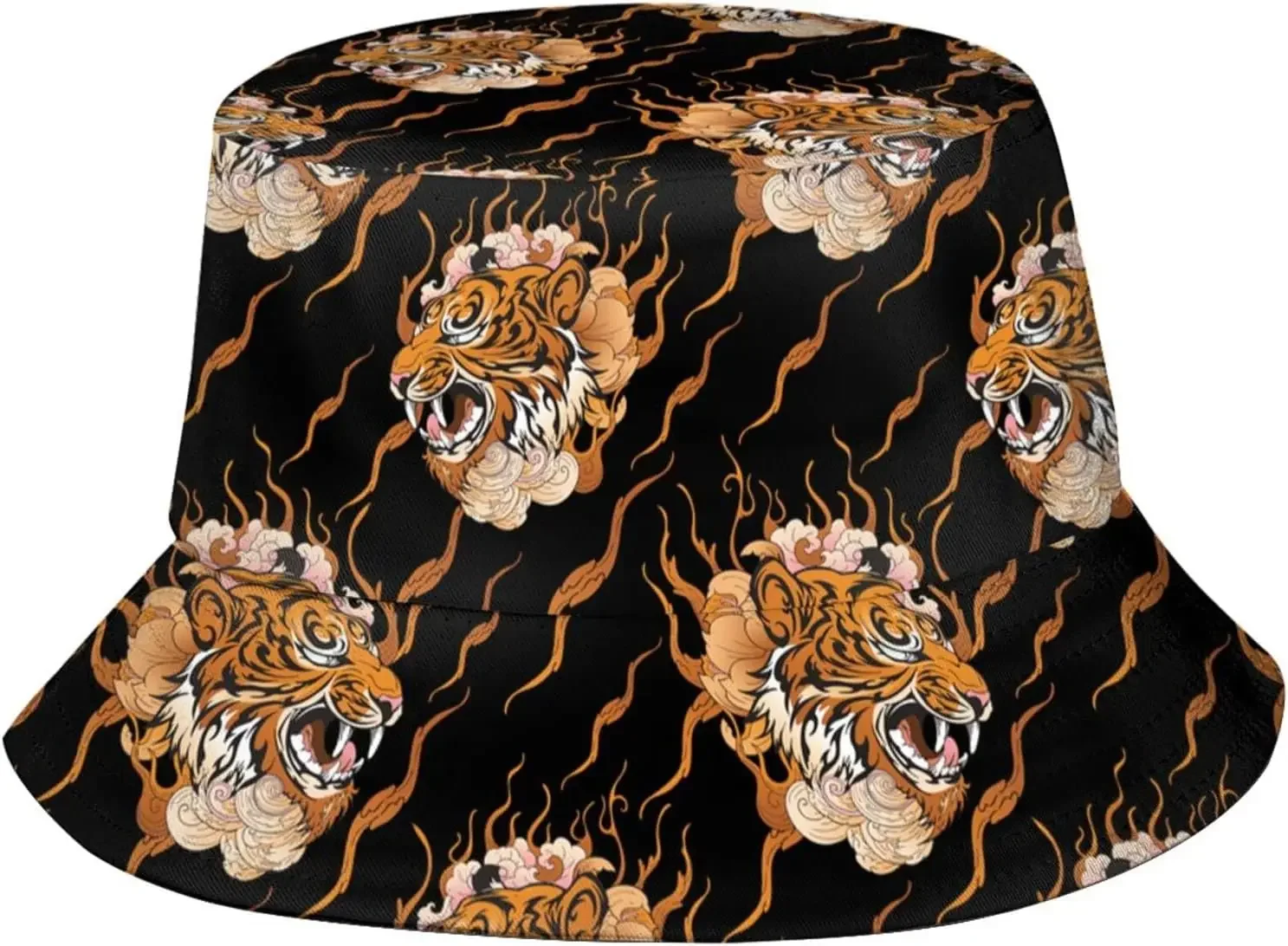 Fashion Tiger Bucket Hat Sun Protection Packable Fisherman Hat Summer Hat Unisex Outdoor Comfortable for Women Men
Fashion Tiger Bucket Hat Sun Protection Packable Fisherman Hat Summer Hat Unisex Outdoor Comfortable for Women Men