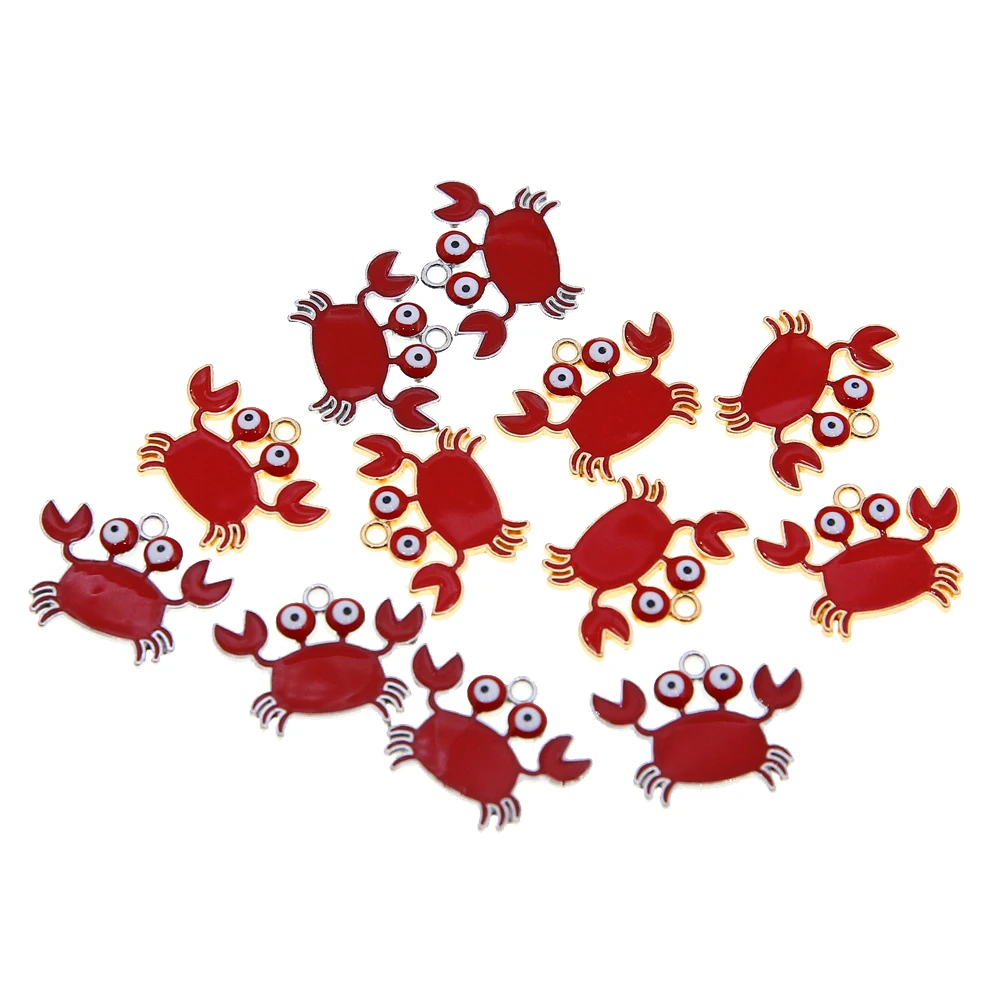 50pcs Crab Alloy Pendant Accessories diy Alloy Pendant Accessories Earrings Earrings Necklace Pendant Key chain Pendant
50pcs Crab Alloy Pendant Accessories diy Alloy Pendant Accessories Earrings Earrings Necklace Pendant Key chain Pendant