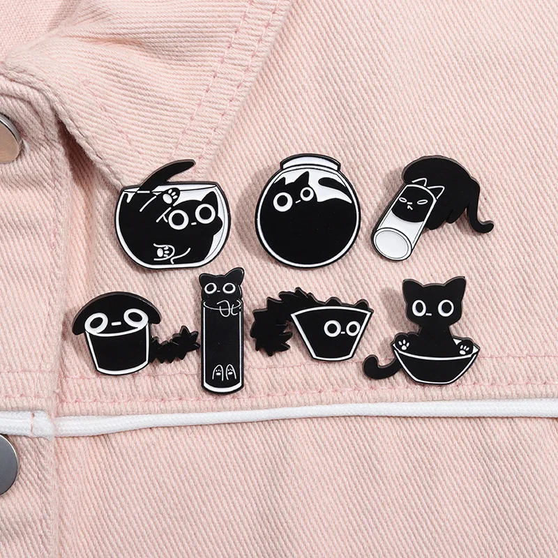 7 Pcs New Cat Shape Gifts for Women Cute Animal Brooch Versatile Accessories Clothes Decoration
7 Pcs New Cat Shape Gifts for Women Cute Animal Brooch Versatile Accessories Clothes Decoration