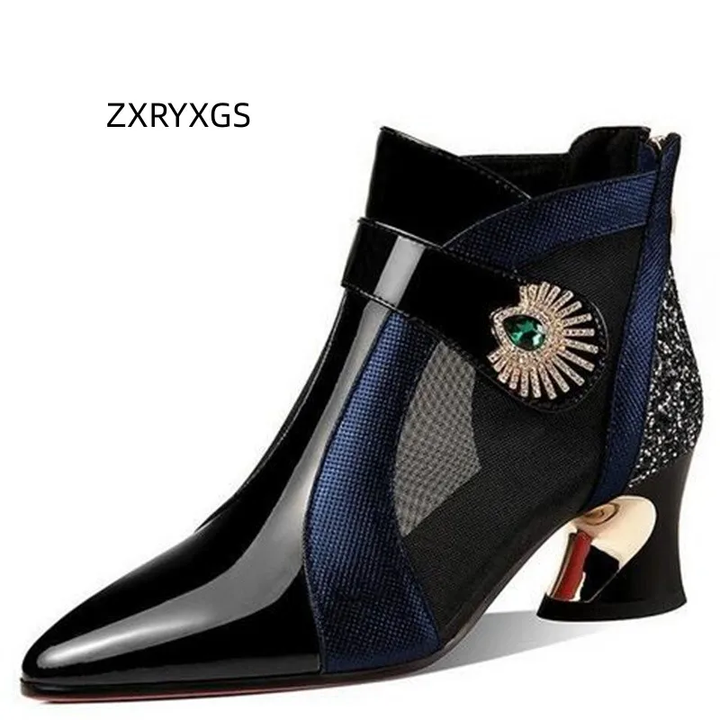 ZXRYXGS Popular Premium Microfiber Mesh Rhinestone Shoes Fashionable Sandals 2024 New Pointed Summer Women Sandals High Heels
ZXRYXGS Popular Premium Microfiber Mesh Rhinestone Shoes Fashionable Sandals 2024 New Pointed Summer Women Sandals High Heels