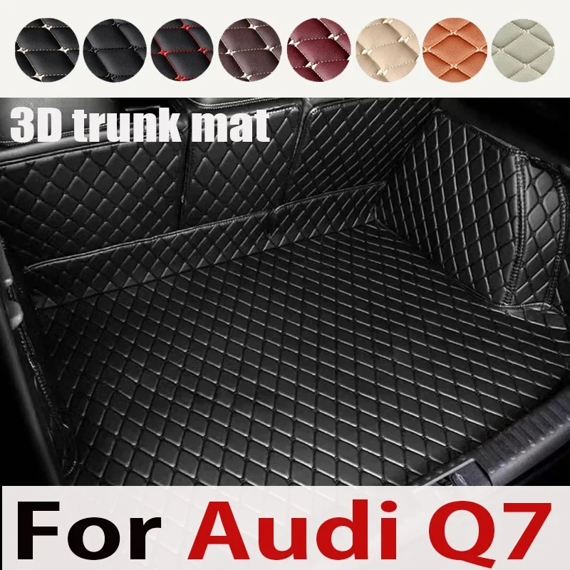 Коврик для багажника автомобиля для Audi Q7, семи сидений, 2006, 2007, 2008, 2009, 2010, 2011, 2012, 2013-2015, коврик с подкладкой для груза, аксессуары для интерьера
Коврик для багажника автомобиля для Audi Q7, семи сидений, 2006, 2007, 2008, 2009, 2010, 2011, 2012, 2013-2015, коврик с подкладкой для груза, аксессуары для интерьера