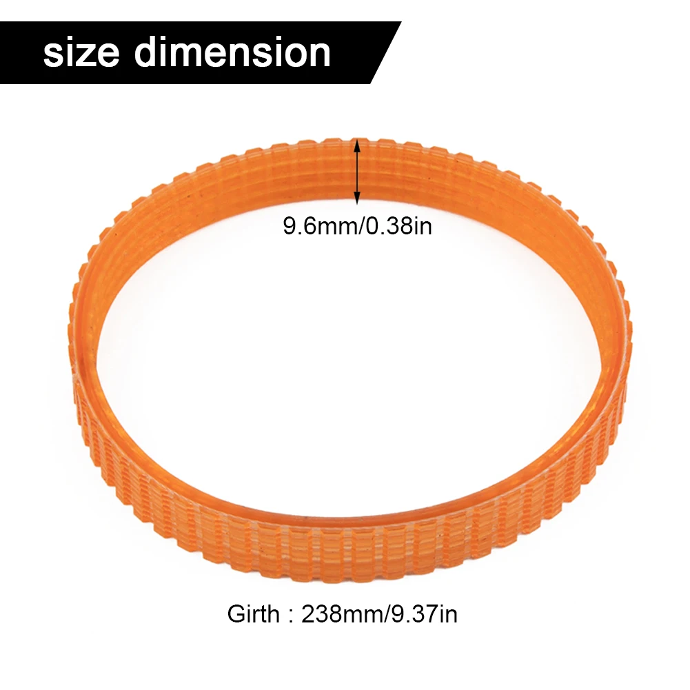 

Orange Drive Belt Electric Planer Belt 1900B 3pcs Accessories Circumference Drive Belt Multi-wedge Belt Perimeter 238mm