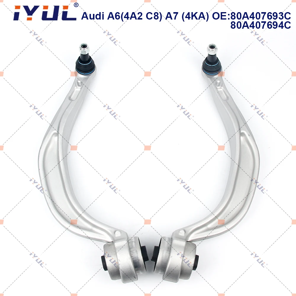 IYUL a пара, Передняя Нижняя подвеска, рычаг управления для Audi A6 4A2 C8 A6 Avant 4A5 C8 A7 Sportback 4KA 80A407693C 80A407694C
IYUL a пара, Передняя Нижняя подвеска, рычаг управления для Audi A6 4A2 C8 A6 Avant 4A5 C8 A7 Sportback 4KA 80A407693C 80A407694C