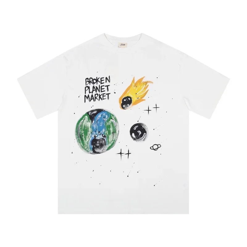 High Quality Saint Michael Top Tee Graffiti Print Short Sleeve Men's And Women's Loose Casual T-shirts
High Quality Saint Michael Top Tee Graffiti Print Short Sleeve Men's And Women's Loose Casual T-shirts