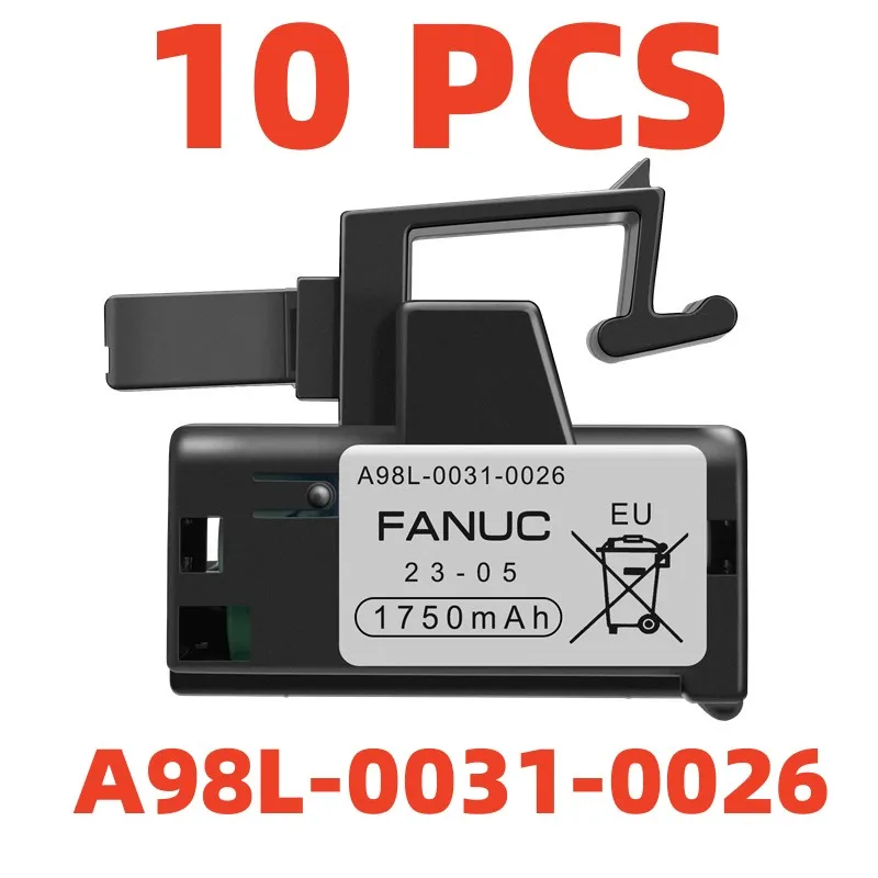 10PACK Original NEW A98L-0031-0026 PLC Industrial Battery Pack 3V 1750mAh Backup Battery
10PACK Original NEW A98L-0031-0026 PLC Industrial Battery Pack 3V 1750mAh Backup Battery