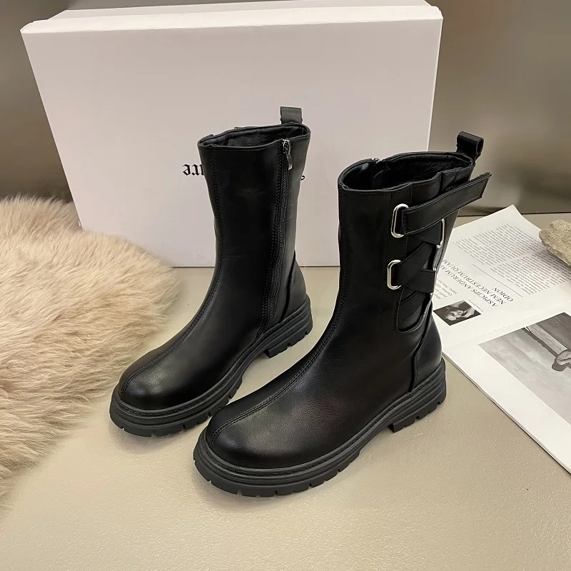boots 2023 New side zipper Chelsea short boots female casual straps thick bottom summer autumn smoke boots
boots 2023 New side zipper Chelsea short boots female casual straps thick bottom summer autumn smoke boots