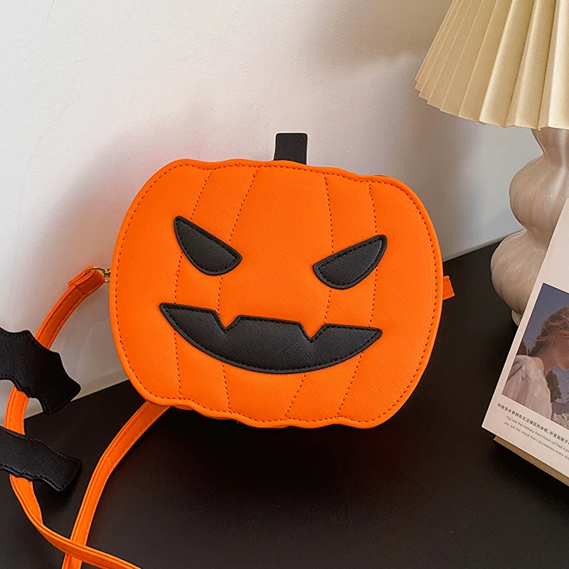 Смешные сумки для девочек, Милая женская сумка через плечо в виде тыквы на Хэллоуин, сумки через плечо на День всех святых для женщин и детей, сумка-мессенджер
Смешные сумки для девочек, Милая женская сумка через плечо в виде тыквы на Хэллоуин, сумки через плечо на День всех святых для женщин и детей, сумка-мессенджер