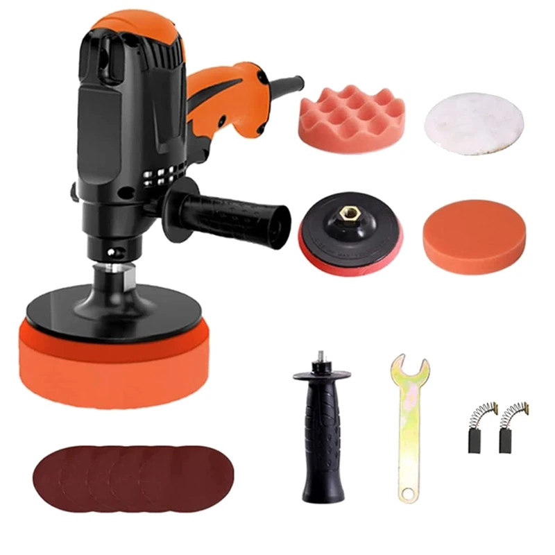 980W Random Track Buffer Polisher For Automotive Detailing, 6 Speed 5 Inch Polisher For Polishing And Waxing, US Plug
980W Random Track Buffer Polisher For Automotive Detailing, 6 Speed 5 Inch Polisher For Polishing And Waxing, US Plug