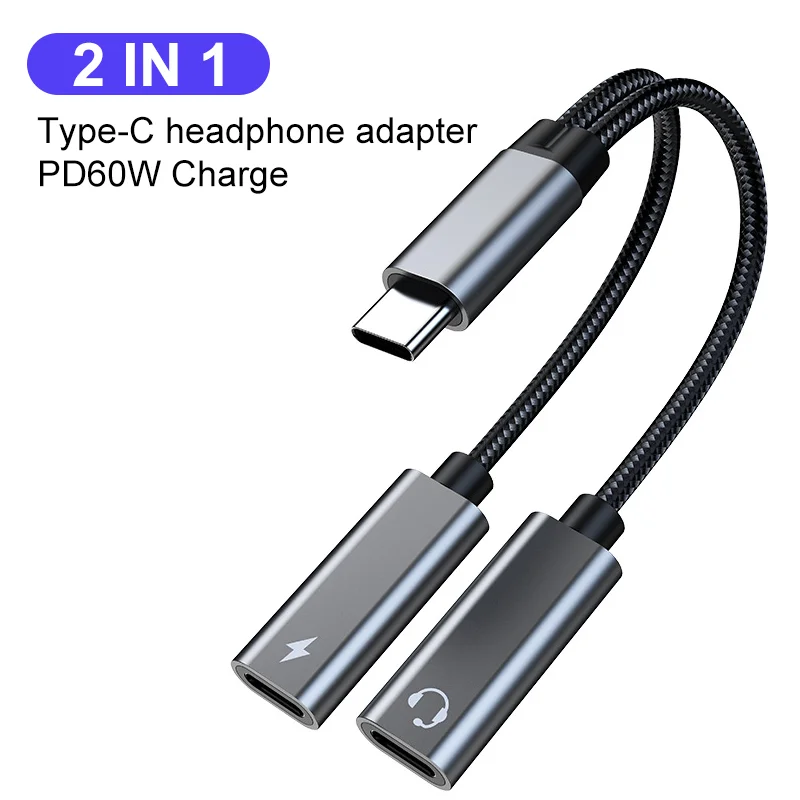 2 в 1 адаптер для наушников типа C Amp аудио адаптер Pd60W зарядка 3,5 мм Usb C разъем для Samsung Xiaomi Motorola Google Pixel Ipad Pro
2 в 1 адаптер для наушников типа C Amp аудио адаптер Pd60W зарядка 3,5 мм Usb C разъем для Samsung Xiaomi Motorola Google Pixel Ipad Pro