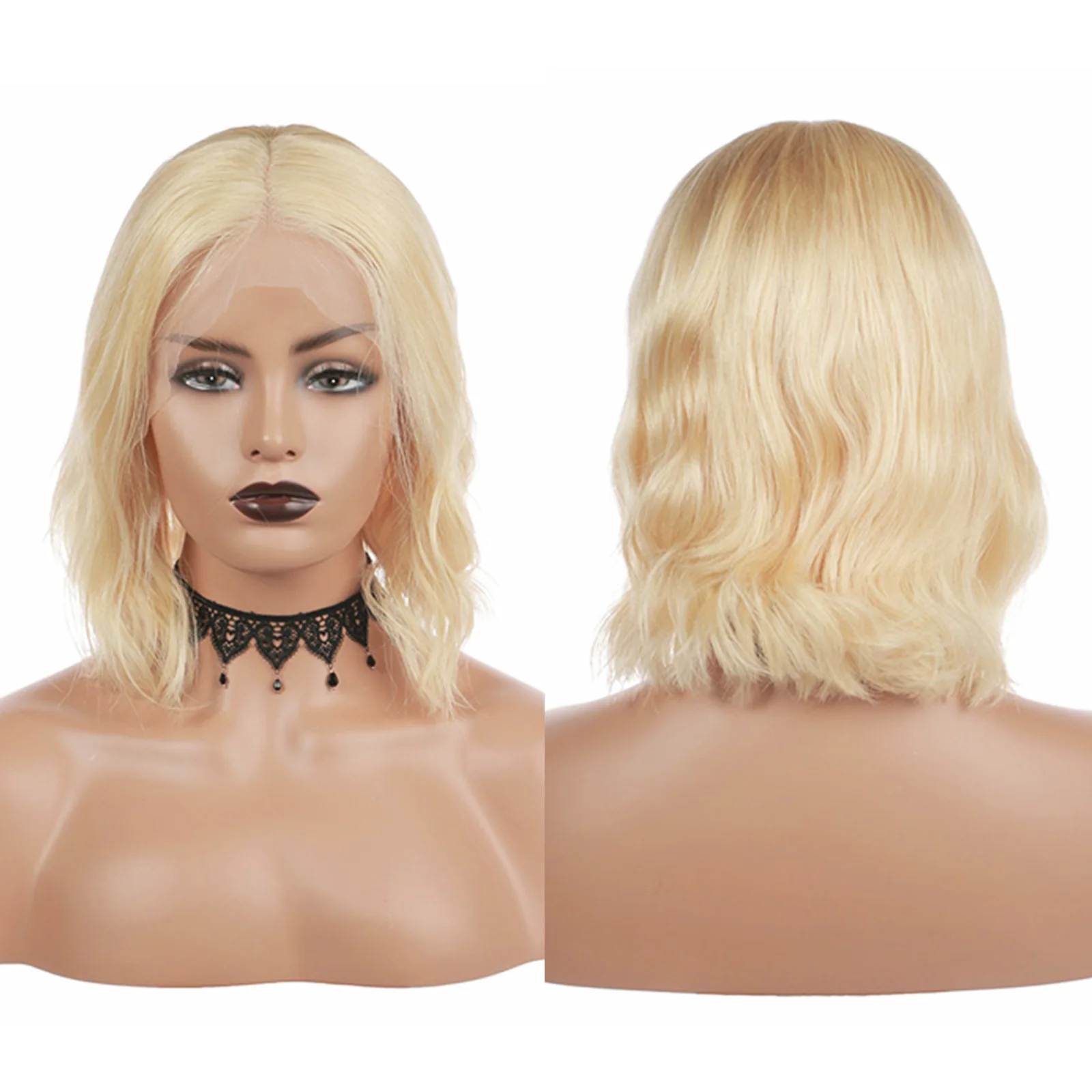 RONGDUOYI Platinum Natural Wavy Short Bob Synthetic Lace Front Wig Orange Hair Middle Part Wavy Hair Heat Resistant Women Wigs
RONGDUOYI Platinum Natural Wavy Short Bob Synthetic Lace Front Wig Orange Hair Middle Part Wavy Hair Heat Resistant Women Wigs