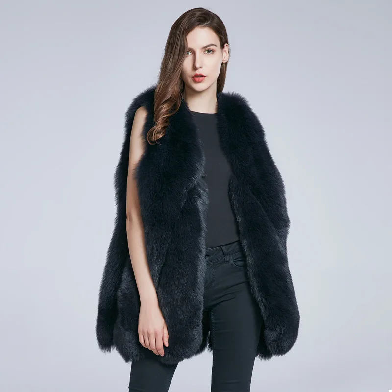 Whole Skin Fox Fur Grass Vest Coat Medium Long Large Water Drop Tank Top Sweater Coat
Whole Skin Fox Fur Grass Vest Coat Medium Long Large Water Drop Tank Top Sweater Coat