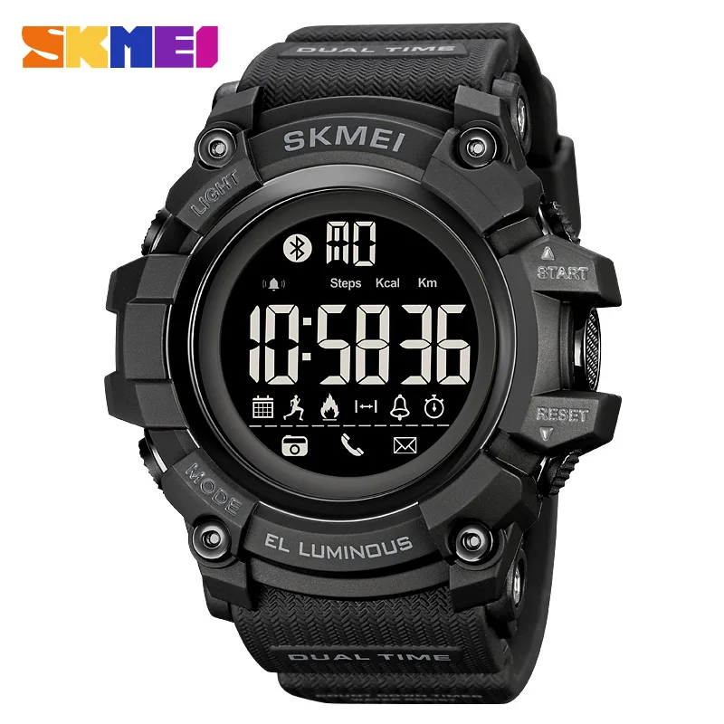 

SKMEI Sport Smart Watch for Man Original Brand Call App Remind Pedometer Digital Watches Waterproof Smartwatch Sleeping Monitor