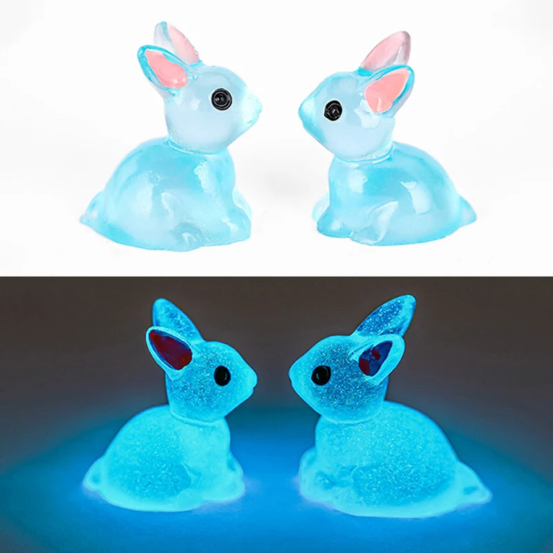 5pcs Mini Luminous Rabbit Micro Ornaments Miniature Animal Potted Decoration Decoration Home Hare Micro World Accessories
5pcs Mini Luminous Rabbit Micro Ornaments Miniature Animal Potted Decoration Decoration Home Hare Micro World Accessories