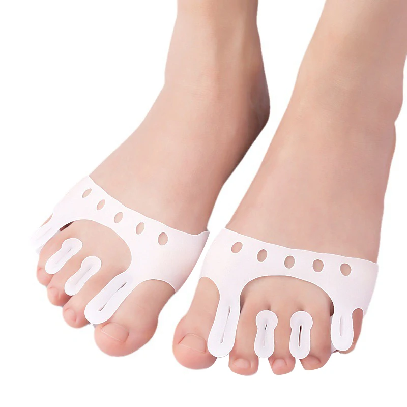 2Pcs Silicone Bunion Corrector Toe Separator Gel Forefoot Pads Orthopedic Braces Orthotic Finger Hallux Valgus Spacers
2Pcs Silicone Bunion Corrector Toe Separator Gel Forefoot Pads Orthopedic Braces Orthotic Finger Hallux Valgus Spacers