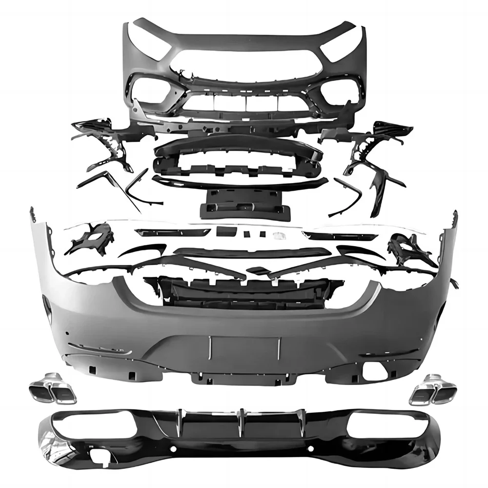 Полный комплект для Benz CLS Class W257 CLS260 CLS300 CLS350 CLS400 CLS450, 19 обновлений до CLS63, передний и задний бампер
Полный комплект для Benz CLS Class W257 CLS260 CLS300 CLS350 CLS400 CLS450, 19 обновлений до CLS63, передний и задний бампер