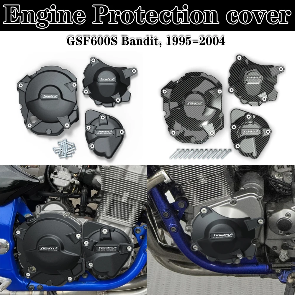 Чехол для защиты двигателя для Suzuki GSF600S Bandit 1995-2004, Специальный защитный чехол для гоночного двигателя
Чехол для защиты двигателя для Suzuki GSF600S Bandit 1995-2004, Специальный защитный чехол для гоночного двигателя