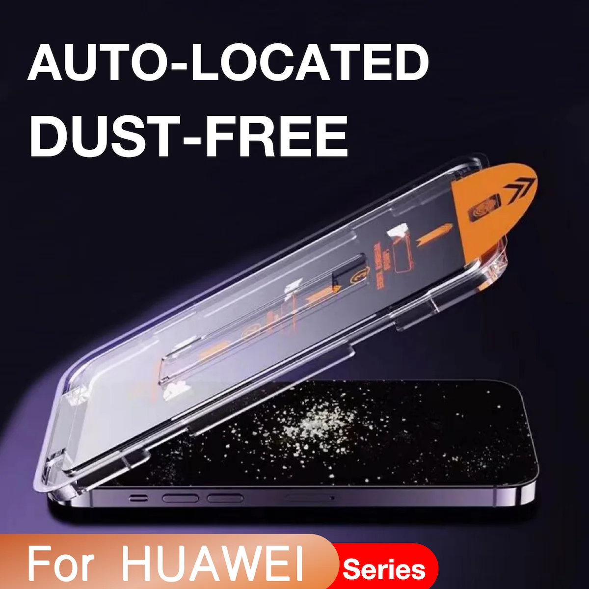 

FOR HUAWEI MATE 50 50e 30 P30 P50 P40 Nova 11 9 7i 6 5i 5t se Tempered Glass Screen Protector Easy Install Auto-Dust Removal Kit