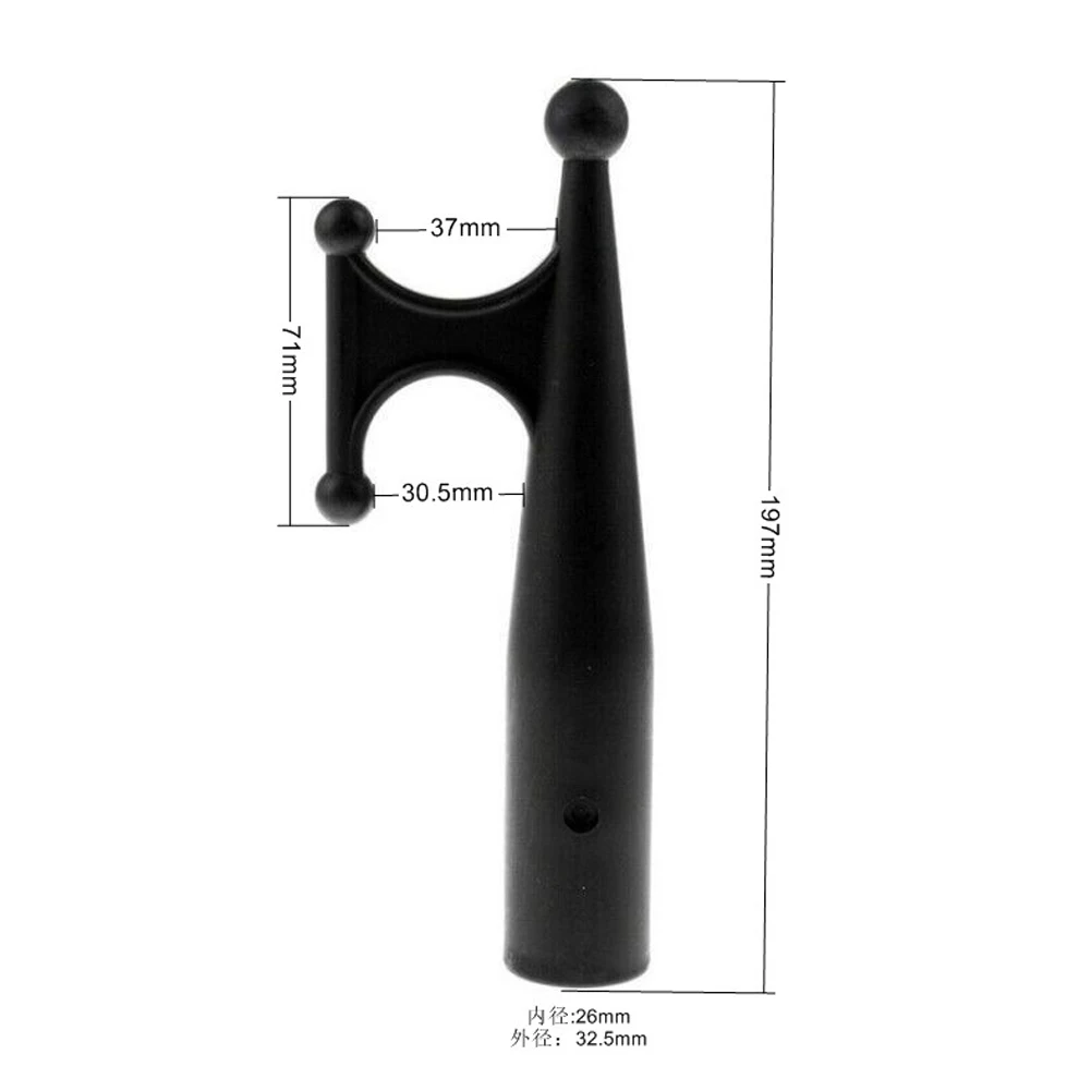 

~Nylon 1" Mooring Boat Hook 1Head Top For Marine Yacht Fishing 1Kayak Raft Boat Hook 1Replacement Top Accessories