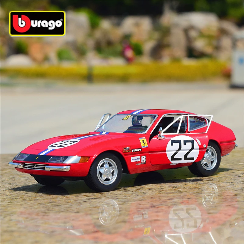 Bburago 1:24 Ferrari 365 GTB4 Competizione 1a serie Alloy Sports Car Model Diecast Metal Toy Track Race Car Model Kids Toys Gift
Bburago 1:24 Ferrari 365 GTB4 Competizione 1a serie Alloy Sports Car Model Diecast Metal Toy Track Race Car Model Kids Toys Gift