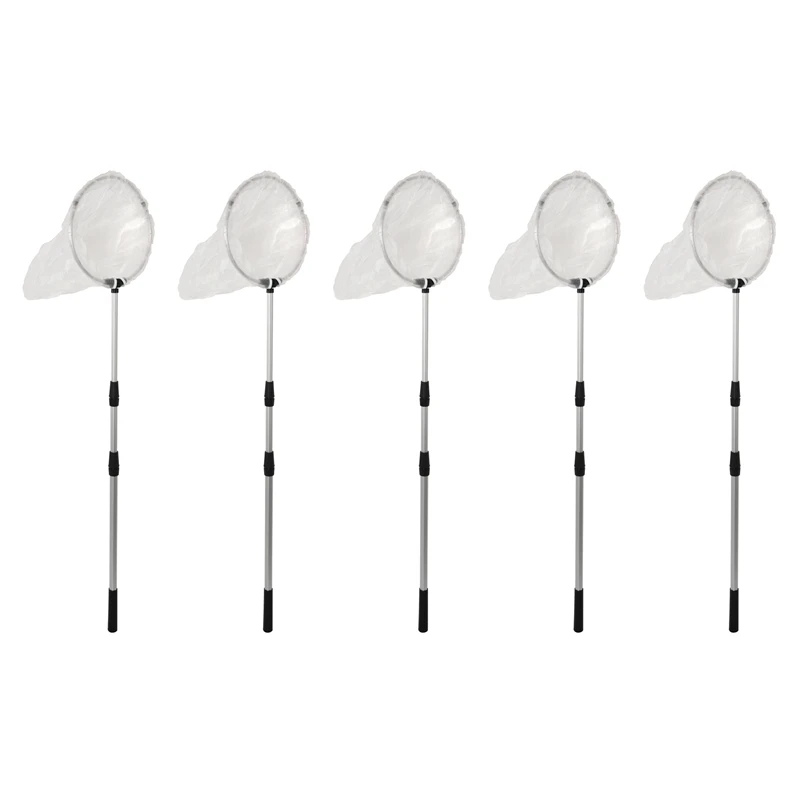 5X Bug Net Butterfly Catching Net Fish Nylon Net With Telescopic Handle For Adults,Extendible From 37 Inch To 68 Inch
5X Bug Net Butterfly Catching Net Fish Nylon Net With Telescopic Handle For Adults,Extendible From 37 Inch To 68 Inch