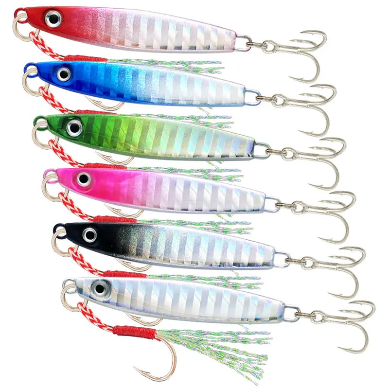 Fishing Lures 5g 7g 10g 14g 17g 21g 30g Casting Shore Cast Wobblers Sinking Artificial Flutter Sea Fish Lures Fishing
Fishing Lures 5g 7g 10g 14g 17g 21g 30g Casting Shore Cast Wobblers Sinking Artificial Flutter Sea Fish Lures Fishing