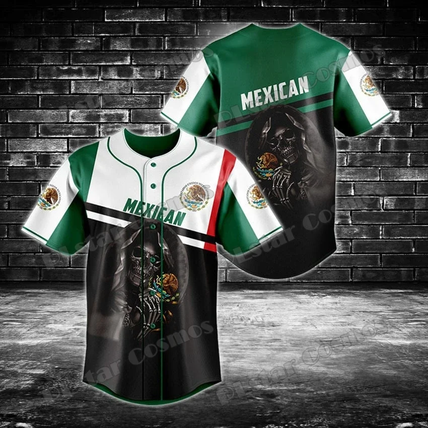 Mexican/Eritrea/Poland Flag & Coat Of Arms 3D Printed Fashion Men's Baseball Shirt Street Unisex Adult Baseball Jersey KZ06
Mexican/Eritrea/Poland Flag & Coat Of Arms 3D Printed Fashion Men's Baseball Shirt Street Unisex Adult Baseball Jersey KZ06