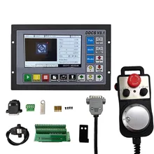 DDCSV3.1 3/4 Axis G Code CNC Offline Stand Alone Controller For Engraving Milling Machine DDCS V3.1+ 4-axis E-Stop MPG Handwheel
DDCSV3.1 3/4 Axis G Code CNC Offline Stand Alone Controller For Engraving Milling Machine DDCS V3.1+ 4-axis E-Stop MPG Handwheel