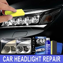 30ml Car Headlight Cleaner Restorer Headlight Lens Restoration Fluid Repair Kit Scratch Repair Polishing Tools for Car Taillight
30ml Car Headlight Cleaner Restorer Headlight Lens Restoration Fluid Repair Kit Scratch Repair Polishing Tools for Car Taillight