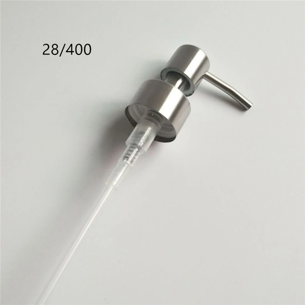 Press Head Soap Pump Tube Lotion Nozzle Replacement Shampoo Shower Gel Stainless Steel Bottle Hand Liquid Bathroom
Press Head Soap Pump Tube Lotion Nozzle Replacement Shampoo Shower Gel Stainless Steel Bottle Hand Liquid Bathroom