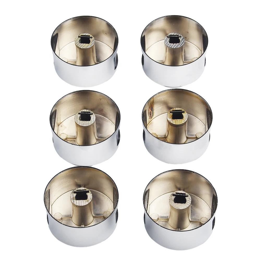 Cooktop Handle Rotary Switch Round Silver Simple 38*19mm 6 Pieces Diameter 6mm Easy Installation Embedded Hole
Cooktop Handle Rotary Switch Round Silver Simple 38*19mm 6 Pieces Diameter 6mm Easy Installation Embedded Hole