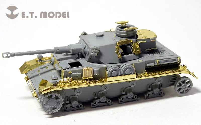 

ET MODEL E72-014 WWII German Pz.Kpfw.IV Ausf.G Photo-Etched Part For DRAGON 7278 (No Tank)