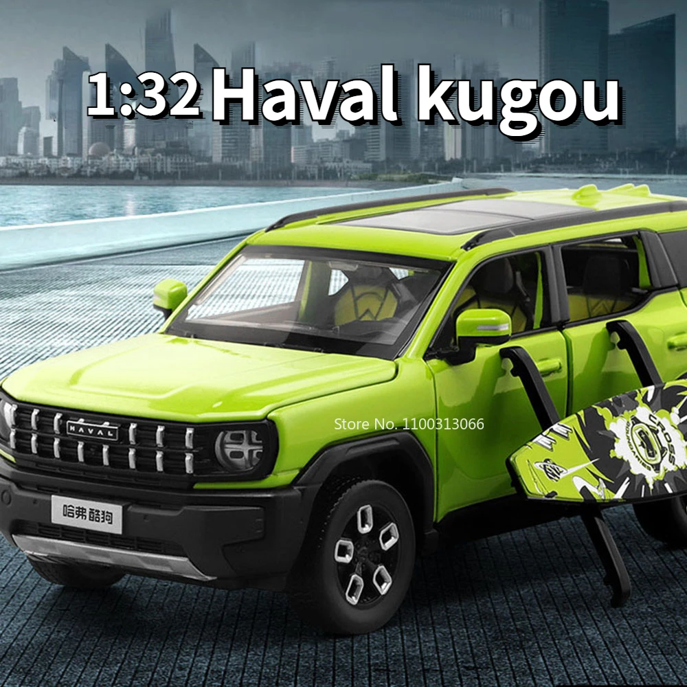 1:32 Scale Haval Kugou Alloy Car Model Diecast Toys Vehicles Light Sound Car Model for Boys Birthday Gifts Toys Car Collection
1:32 Scale Haval Kugou Alloy Car Model Diecast Toys Vehicles Light Sound Car Model for Boys Birthday Gifts Toys Car Collection