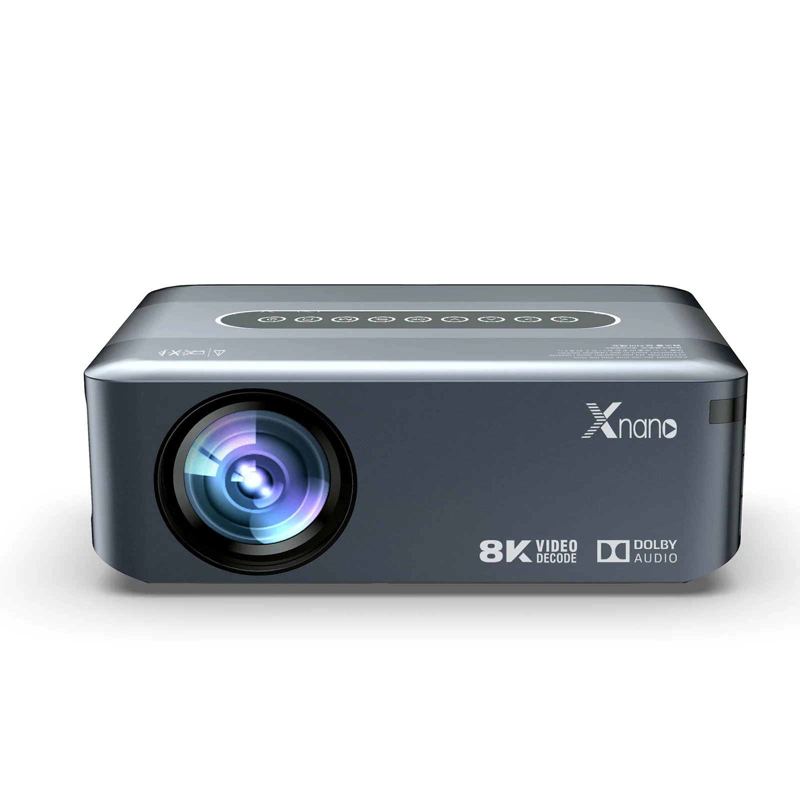 

X1 Android 9.0 Amlogic T972 Smart Wireless Projector 8K Decoding 5G Wifi 2GB DDR3 16GB BT Remote Control 1080p LCD BT5.0